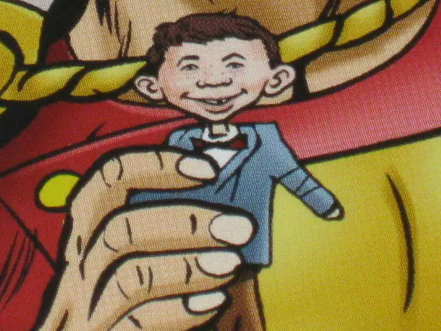 MAD Magazine / DC Comics     2003 Corporate Christmas Card    w/ Alfred E Neuman