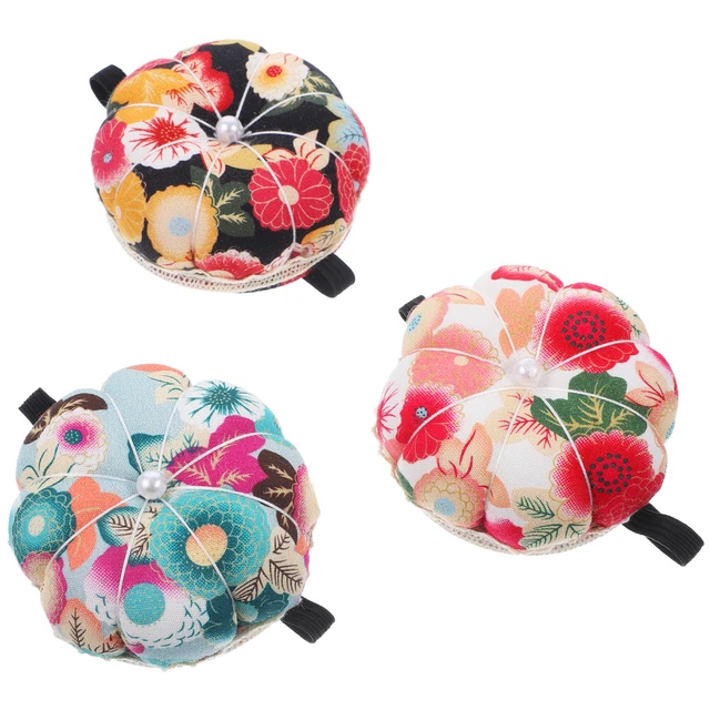 3 piezas cojines de muñeca de costura