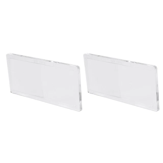 2X Schweißhelm Vergrößerungsglas Dioptrien 2,0 Außenmaß 107 mm x 50 mm für  W9J1