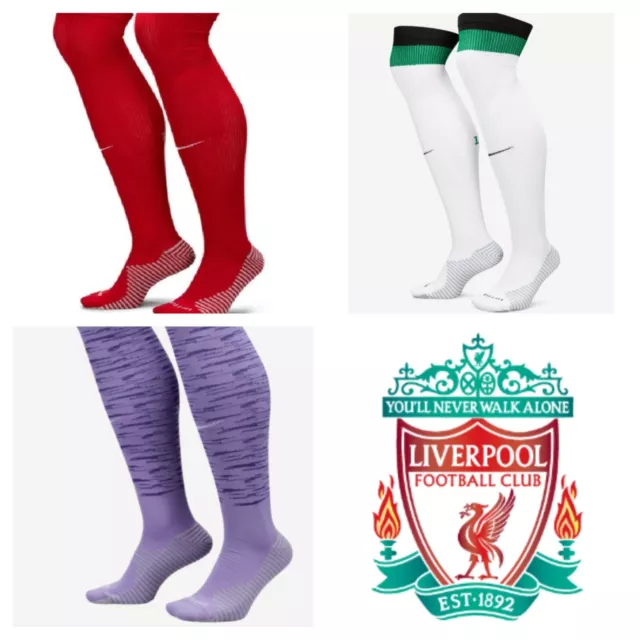 Liverpool Kids Childrens football socks 5-14yrs home away 3rd 2023-24 youth LFC