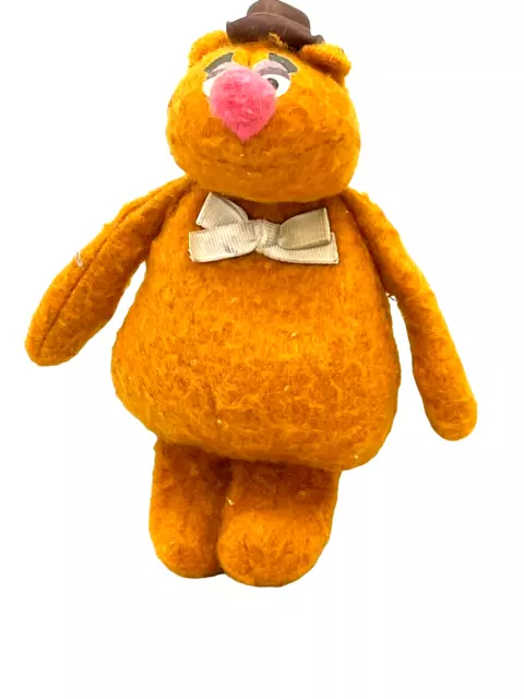 Fisher Price The Muppets Fozzie Bear #865 Beanbag 7 inch Plush Doll 1979 Vintage