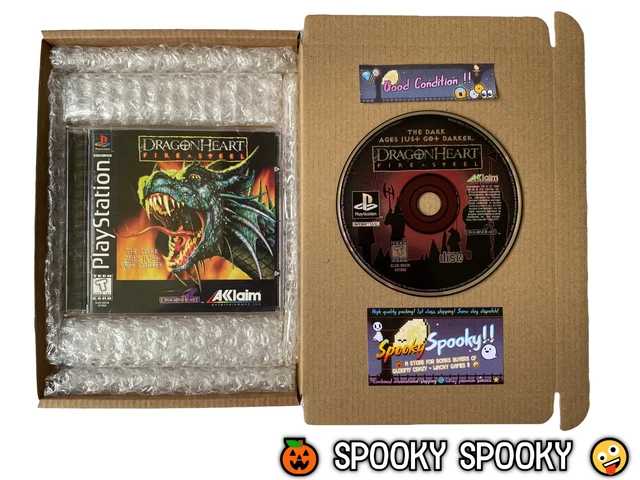 DRAGONHEART: FIRE & STEEL * JEU PS1 PSONE PAL FR OBV SANS NOTICE RETRO RARE