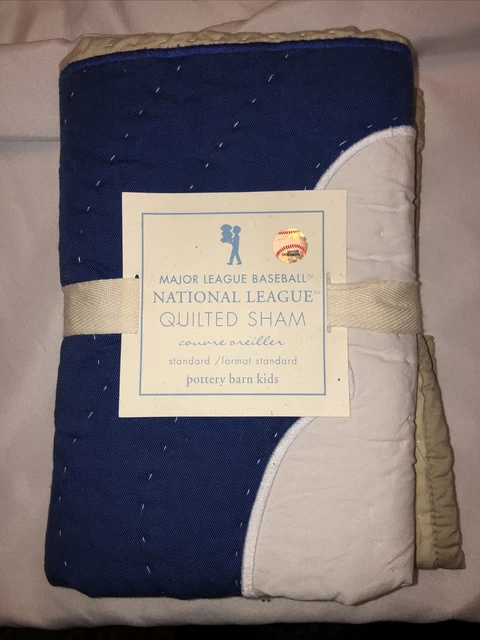 Almohada acolchada Pottery Barn Kids MLB Grandes Ligas Liga Nacional de Béisbol