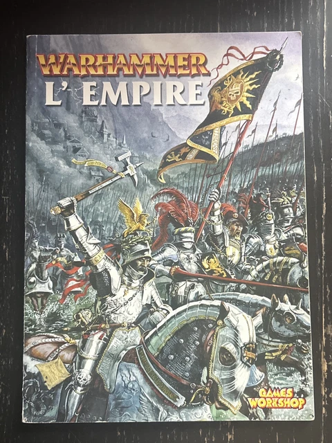 Livre Warhammer Royaume Du Chaos 1998 - Français - État Abîmé