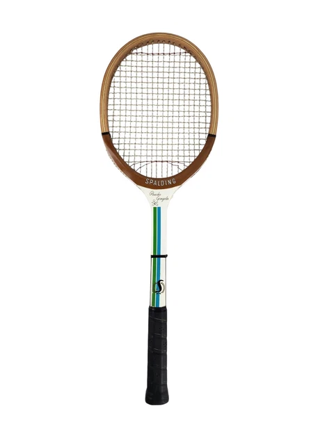 Raquette De Tennis Vintage Spalding Executive Staff - Martina Navratilova - Bois (Occasion)