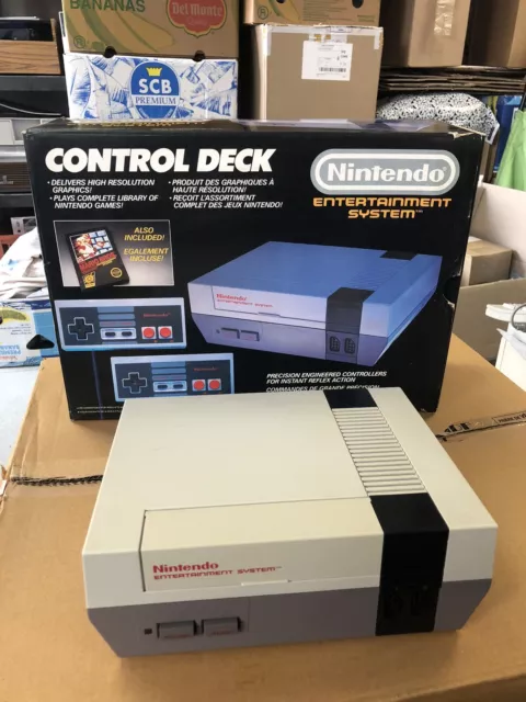 Console Nintendo Nes Control Deck Super Mario Bros