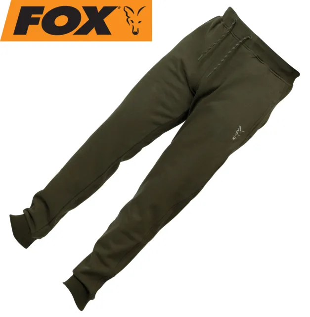 Fox Collection Green Silver Jogger - Angelhose, Hose, Jogginghose, Kleidung