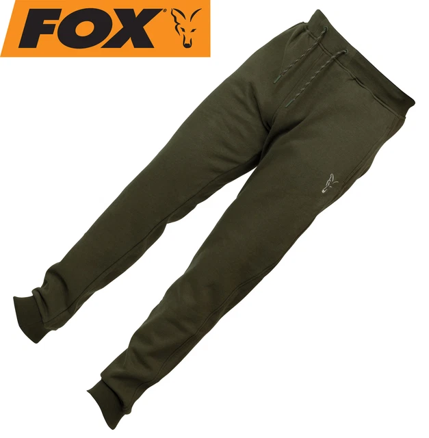 Fox Collection Green Silver Jogger - Angelhose, Hose, Jogginghose, Kleidung
