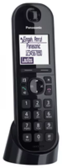 * Panasonic KX-TGQ200 IP-Telefon Schwarz Kabelloses Mobilteil LCD 4 Zeilen