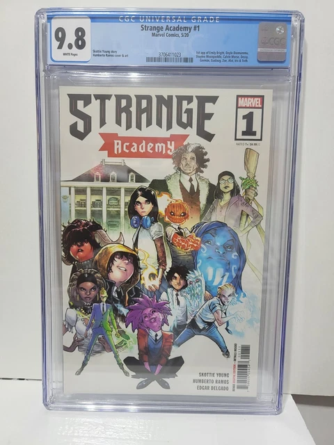 Strange Academy #1 Cgc 9.8 New Slab Skottie Young Marvel Mcu Key Comic Book