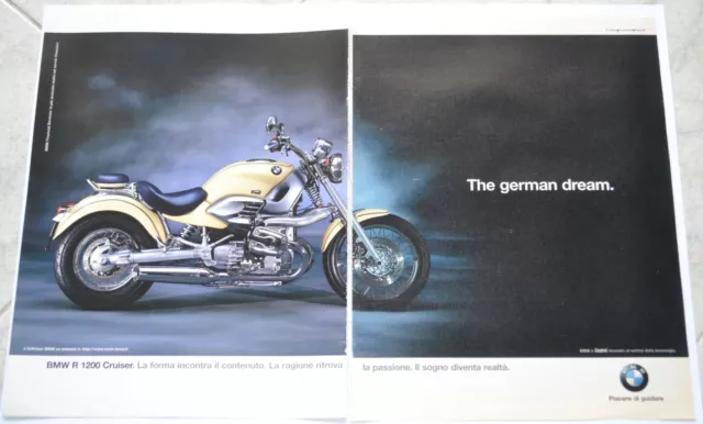 Pubblicità advertising moto BMW R 1200 Cruiser 1999