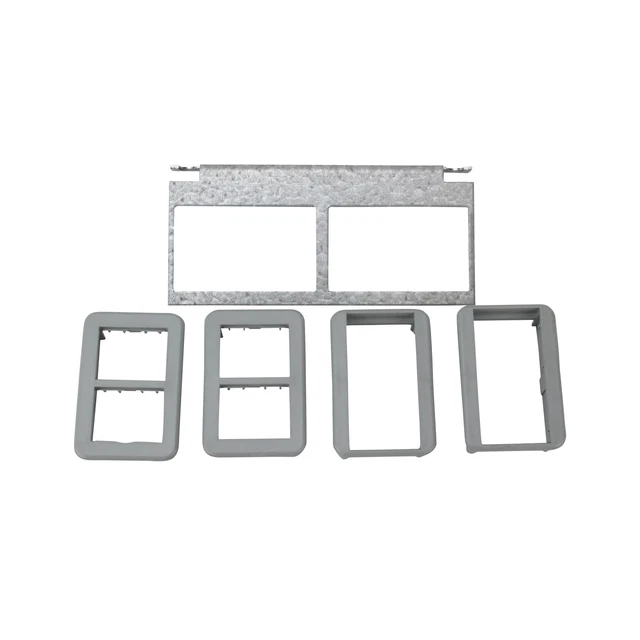 Wiremold Legrand Cilt-2-Rt Communication Bracket W/ Two Ortronics Bezels