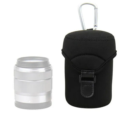 JJC JN-L Lens Case Bag Pouch For 18-55mm 60mm 1:2.8 Macro  50mm 24mm 28mm 14-42