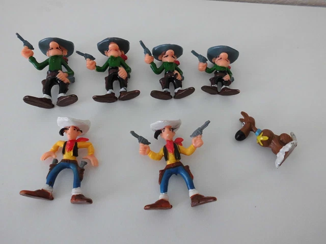 Figurine Lucky Luke Schleich - Les Dalton Bagnards - PVC - Occasion