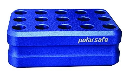 Argos Technologies CB15 Polarsafe Aluminum Cooling Block 15-Well for 1.5-2.0 ...