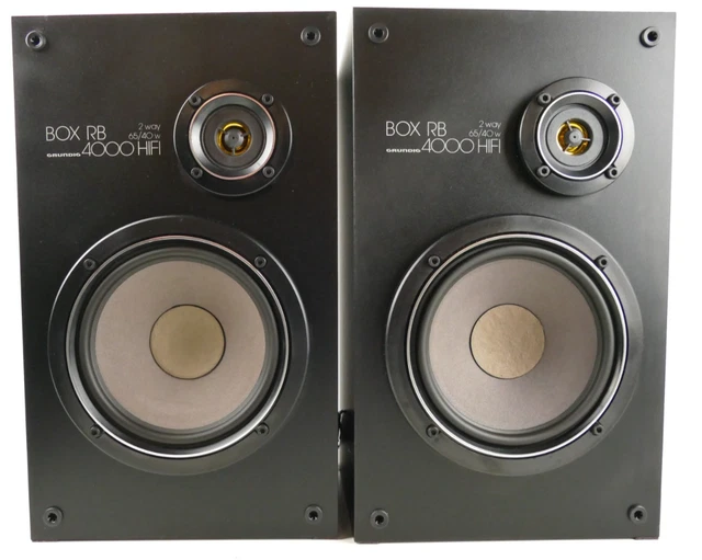 Grundig Box R&b GRUNDIG BOX RB 4000 2 Weg Lautsprecher Speaker 65W 8Ohm Q-2321 EUR 75 ...
