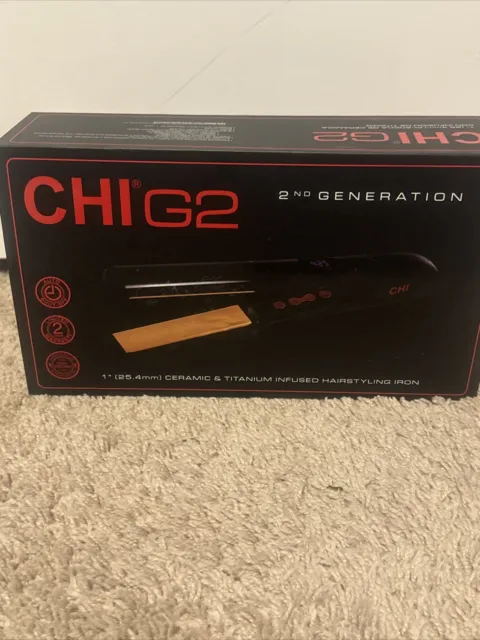 CHI PRO G2 Digital Titanium Infused Ceramic 1" Straightening Hairstyling Iron