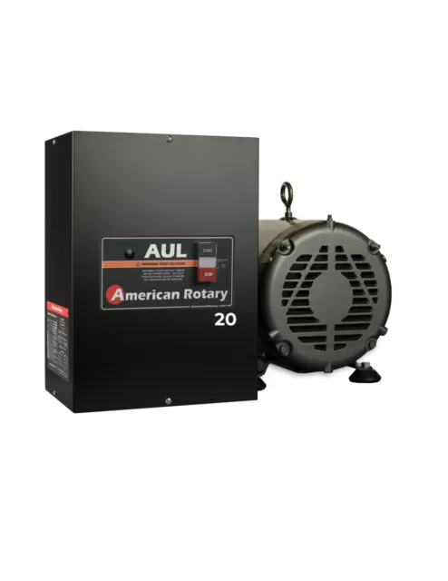 American Rotary Phase Converter AUL20 20HP Digital Smart Series Extreme Duty USA