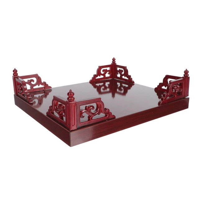 Buddha Altarschrank Aus Bambus - Mehrstöckiger Meditationsaltar Mit Schubladen