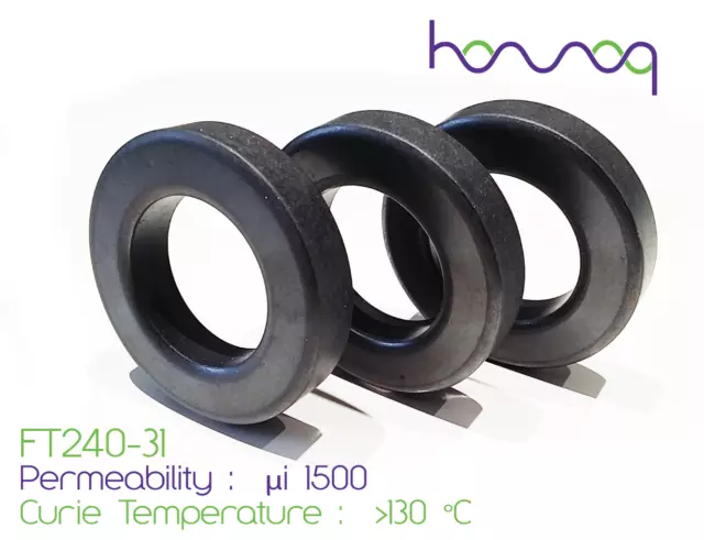 Ft240-31  Core Toroid Choke Balun Ring