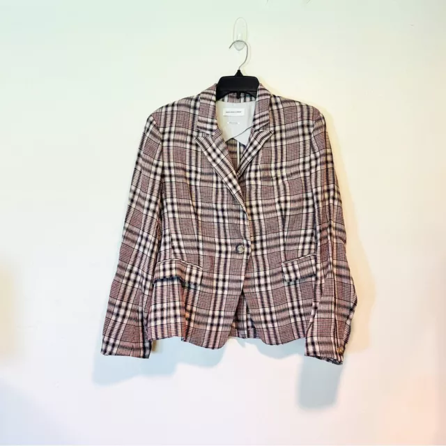 Isabel Marant Etoile Jayden Linen Blazer, Sz 6, Ecru 3