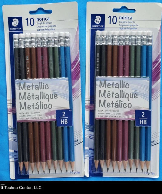 Staedtler 2HB Metallic Pencils, 10/Pack, 2 Packs