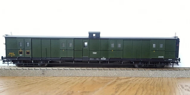 SNCF REE MODELES Fourgon A Bogies Ex Plm-Ho-Dc -Vb-365 Ex3 EUR 39,00
