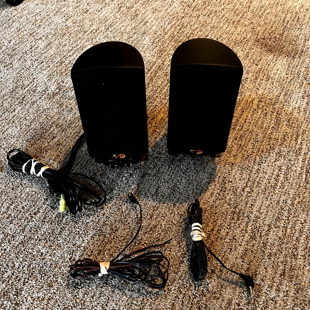 KLIPSCH 1062918 PROMEDIA 2.1THX Satellite Speakers With Speaker Wires