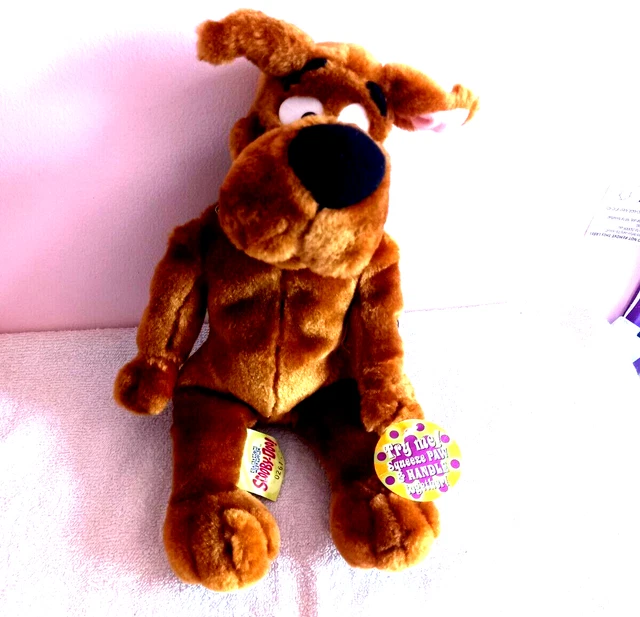 SCOOBY DOO DOG Hanna Barbera Talking Vintage Soft Toy 2000 £14.99