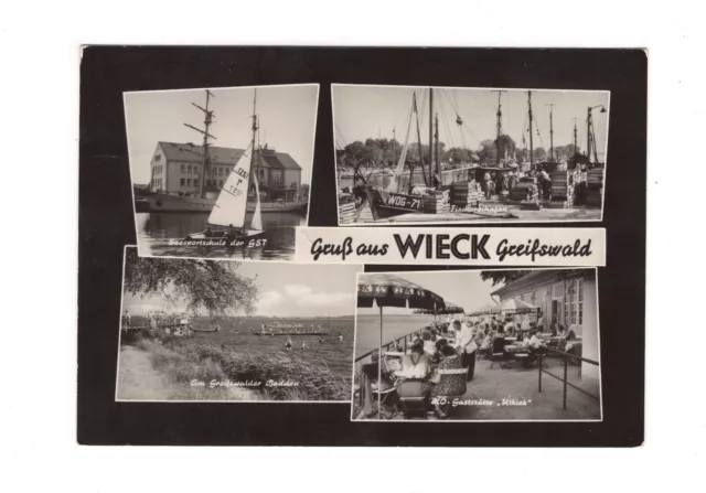 AK Ansichtskarte Greifswald / Wieck