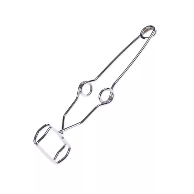 Clamp Heating Glass Tube Tongs Supplies Lab Test Tube Holder Sprung Tool  XE2FY