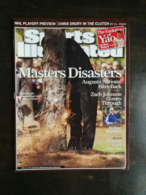 Sports Illustrated April 16, 2007 Tiger Woods The Masters 1023