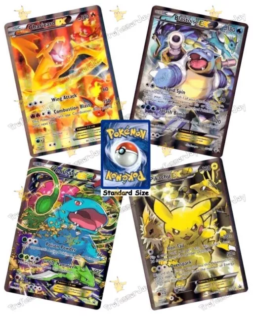 Pokémon Go Karten Bw XY Sm Jumbo Übergroße V Star Max GX Ex Holos Promos TCG