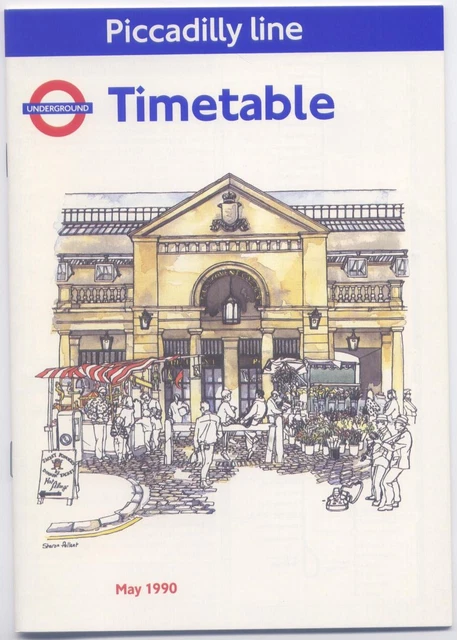 vintage-london-underground-piccadilly-line-timetable-booklet-may-1990