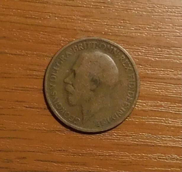 1916 George V Half Penny Coin. Get This Coin.i Combine Postage