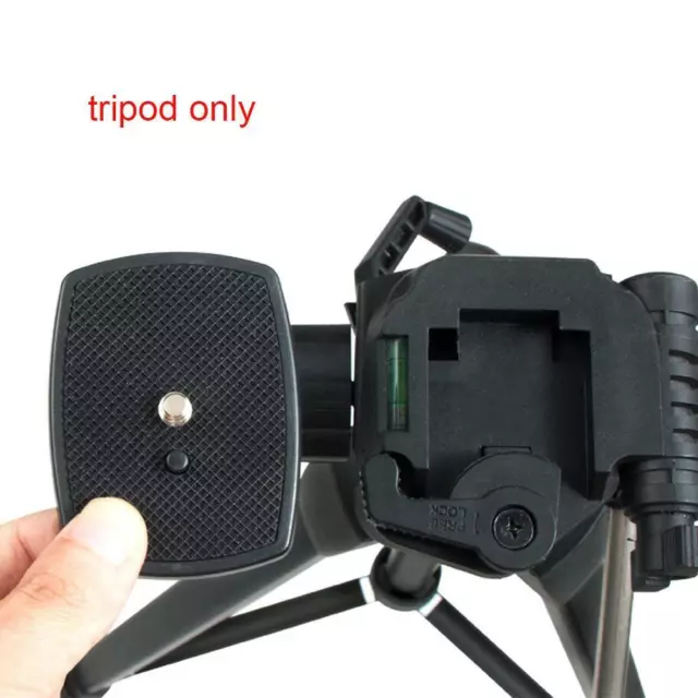 Tripod Quick Release Plate Screw Adapter Mount Black Camera For Digit``