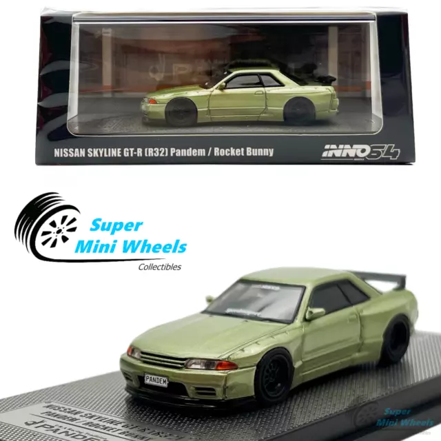 INNO64 1:64 Nissan Skyline GT-R R32 Pandem Rocket Bunny (Green)