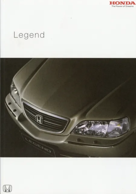 Honda Legend Prospekt 2003 7/03 D broschyr brochure catalog catalogus Katalog