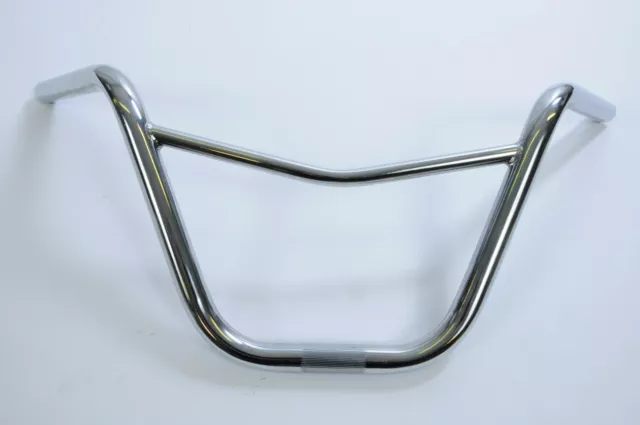 OLD SCHOOL BMX RALEIGH BURNER TYPE 80’s STYLE V BAR CHROME 40 SWEEP HANDLEBARS