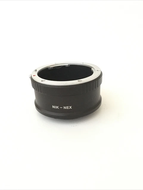 Adaptador para objetivos Nikon a cámara Sony Nex 305