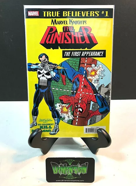 True Believers: Marvel Knights The Punisher #1 1St App Nm Marvel Comics 2018