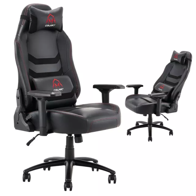 COLAMY Big and Tall Gaming Chair 400lbs-Racing Style Computer Gamer Chair,Erg...
