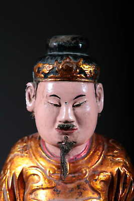 Art Asia Statue Of Dignitary Altar Buddhist Buddha 2