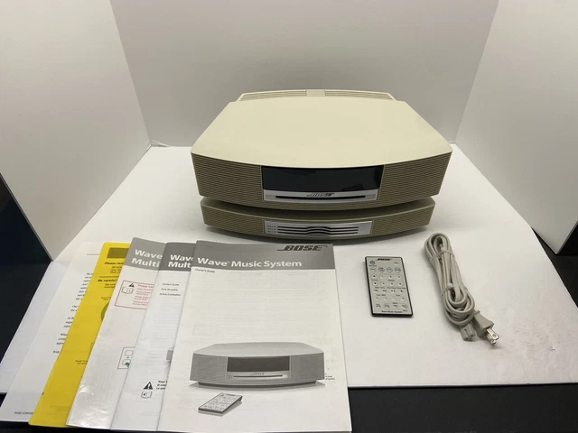 Bose AWRCC2 Wave Music System Radio + CD Player w/ Remote + 3-disc CD Changer Bose AWRCC2 Wave Music System Radio + CD Player w/ Remote + 3-disc CD Changer