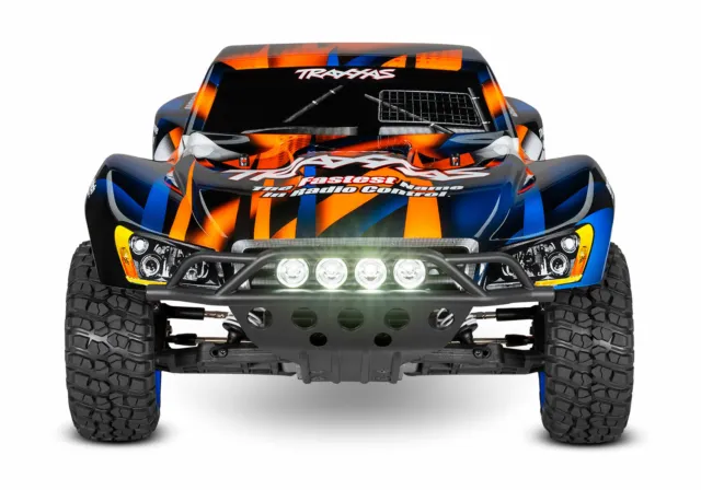 Traxxas Slash orange RTR mit Akku +LED-Licht 58034-61 Short Course Truck SCT 2