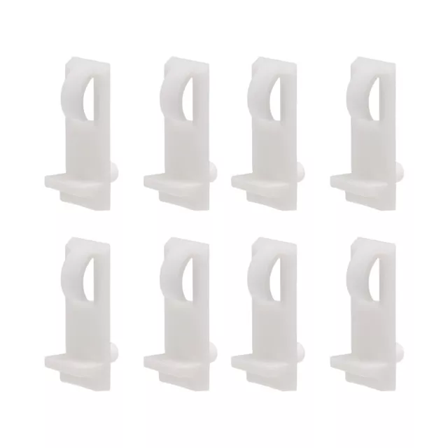 Plastic Shelf Support Pegs,5mm Shelf -Locking,Shelf Bracket Peg,White,50pcs