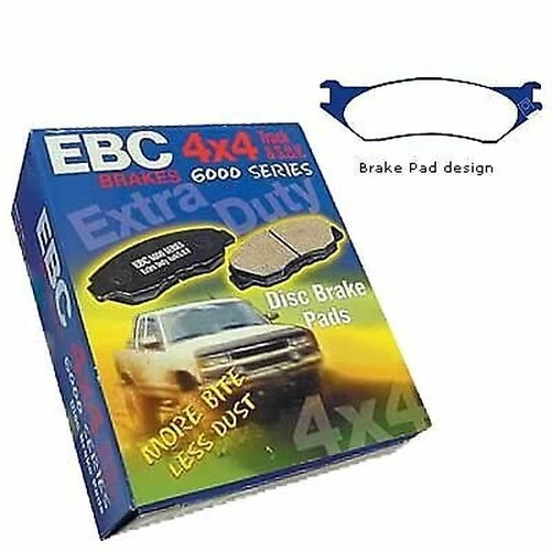 Disques De Frein Avant Et Arrière Perforés EBC Pour BMW M3 E46 - Surface Alésée Et Rainurée