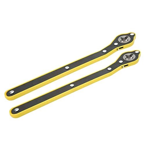 Ratchet Wrench Pair 13.4In Car Jack Ratchet Wrench Labor Saving Tire Wheel Lug