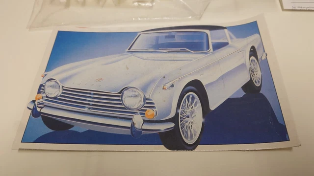 Airfix Triumph Tr4 - Bagged 1/32 Scale Model Kit Collection Lot Airfix Triumph Tr4 - Bagged 1/32 Scale Model Kit Collection Lot