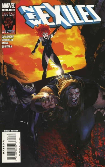 New Exiles #3 VF/NM; Marvel | Chris Claremont - we combine shipping